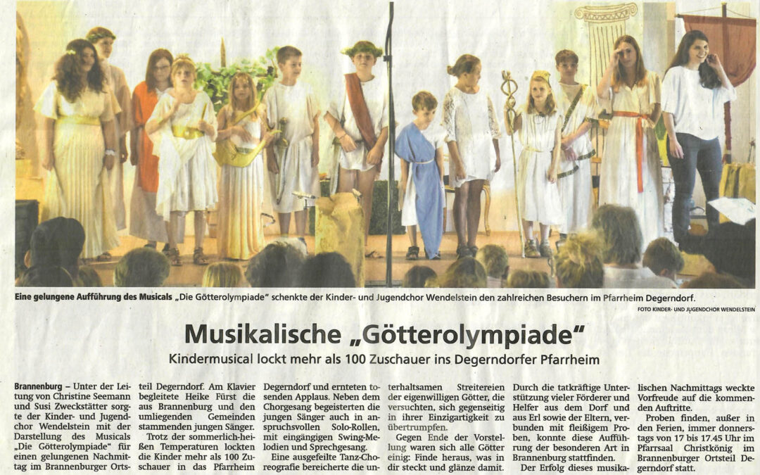 Musikalische „Götterolympiade“